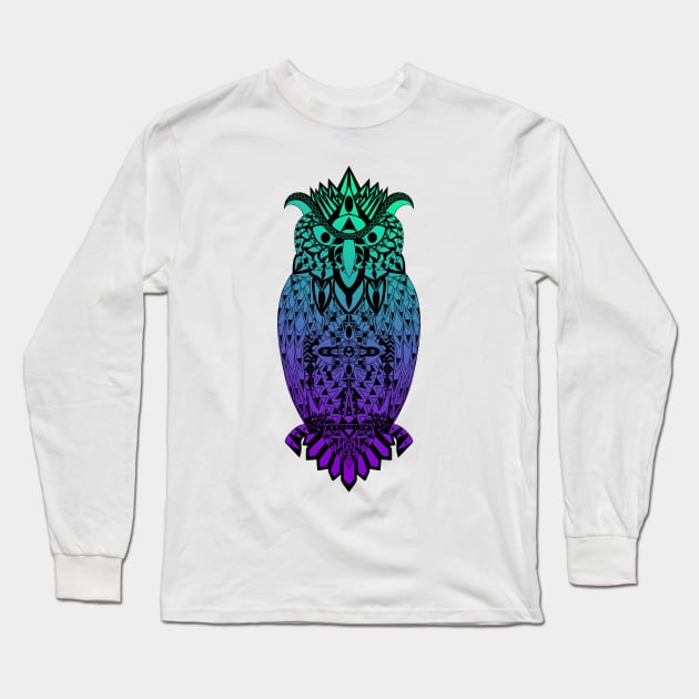 Buho 12 Long Sleeve T-Shirt by jorge_lebeau